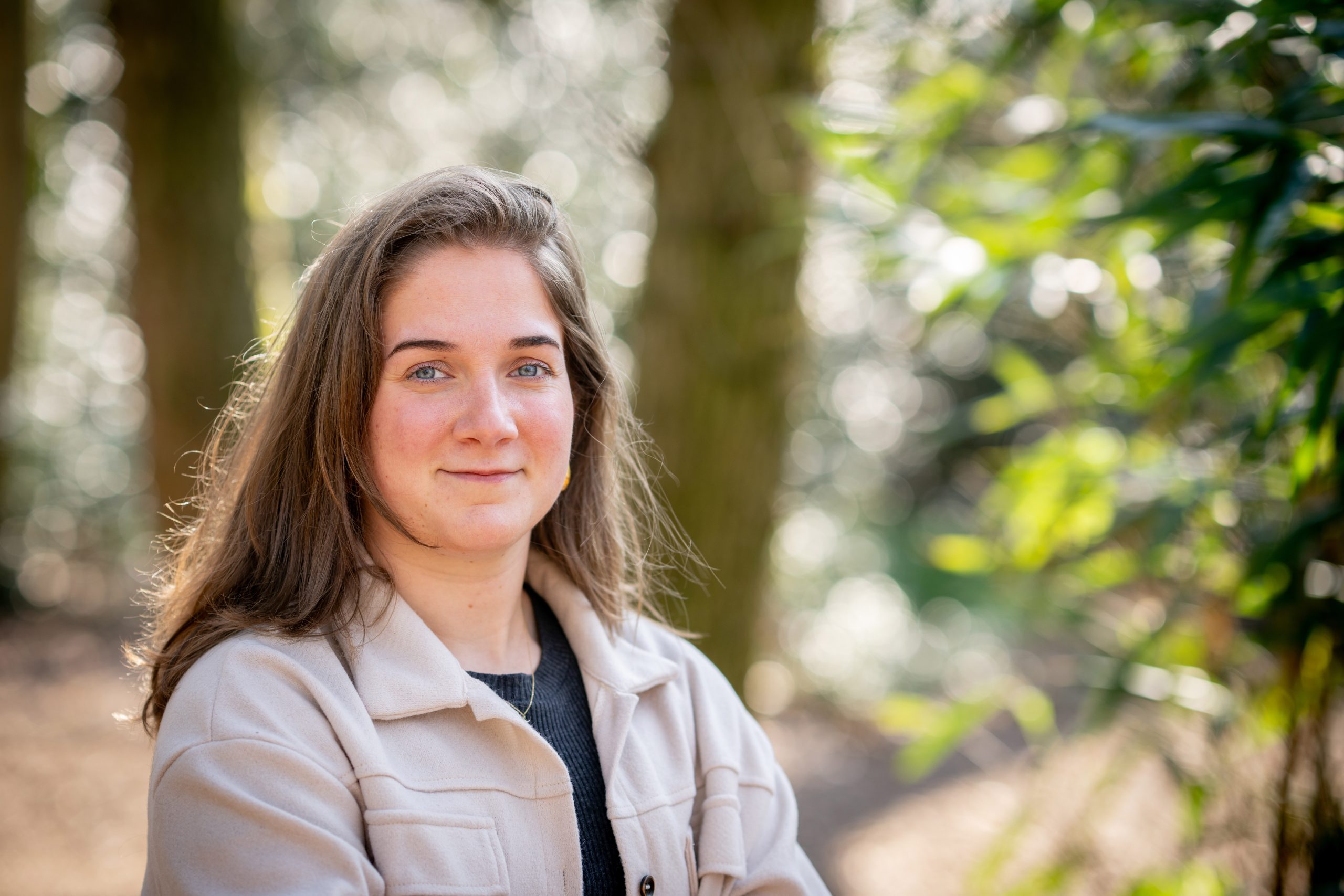 Eline, slachtoffer van een geweldsmisdrijf. Geïnterviewd voor het 50 jarige jubileum van het Schadefonds.